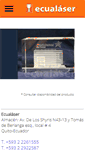 Mobile Screenshot of ecualaser.com